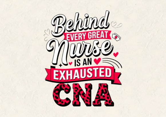 Behind Every Great Nurse T-Shirt Design Review