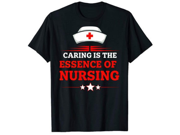 Caring is the Essence T-Shirt Design: Embroidery Review