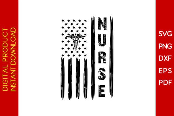 Nurse American Flag USA Nursing SVG PNG: A Designer Review