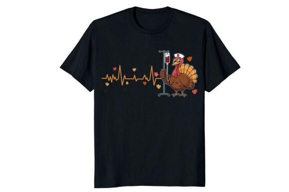 RN ICU ER Thanksgiving Turkey Nurse PNG Review