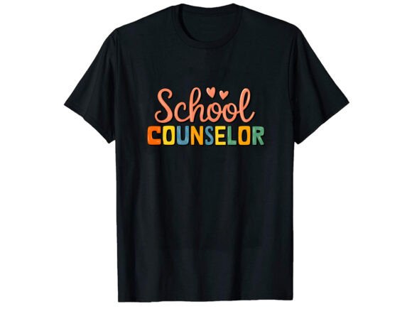 School Counselor T-Shirt Design: Embroidery Verdict